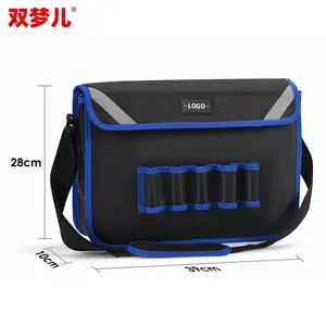 Kit de cintura personalizado kit de lona multifuncional para eletricista ferramenta de trabalho resistente com bolsa