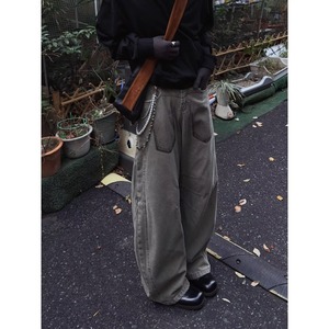 Spring Autumn American Style Low <b>Waist</b> Woven Gray <b>Jeans</b> for Men Vintage Loose Fit Straight Wide Leg Trendy - Product Image 6