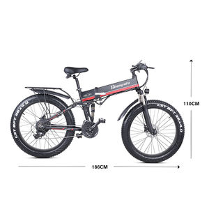 Bicicleta Eléctrica Plegable SHENGMILO MX01 <span class=keywords><strong>2022</strong></span> de 26 Pulgadas con Suspensión Completa, Neumáticos Gruesos, 1000 Vatios, Bicicleta Eléctrica Todoterreno - Product Image 2