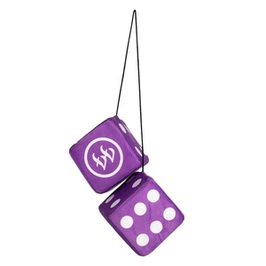 Vente chaude personnalisé en peluche pendentif floue dés en peluche douce dés en peluche jouets en peluche commande urgente - Product Image 3