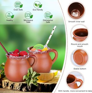 <span class=keywords><strong>Tazas</strong></span> de Terracota Mexicana Ecológicas al por Mayor, <span class=keywords><strong>Tazas</strong></span> de Arcilla Hechas a Mano, <span class=keywords><strong>Tazas</strong></span> de Café, <span class=keywords><strong>Tazas</strong></span> de Cóctel, <span class=keywords><strong>Tazas</strong></span> de Té para Bebidas Frías con Logotipo - Product Image 3