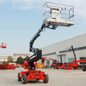 हॉट बिकवाली 16 मीटर-35 मीटर डीजल इलेक्ट्रिक अभिव्यक्त बूम लिफ्ट लिफ्ट, स्व-चालित हवाई बूम लिफ्ट - Product Image 4