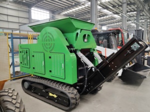 Concasseur à mâchoires mobile pour béton HTJC510, mini-machine compacte, prix usine - Product Image 1