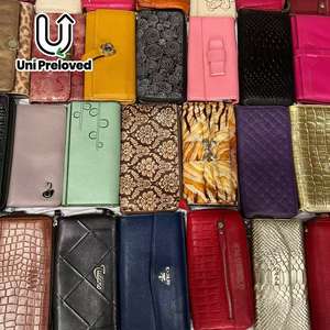 Portefeuille en cuir véritable A11-2, sacs d'occasion en gros, designs mixtes, styles populaires, adaptés à la <span class=keywords><strong>revente</strong></span>, haute qualité - Product Image 5