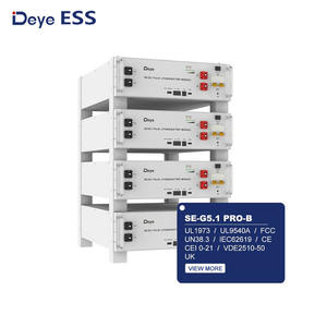 Deye Lithium-Ionbatterijen Lifepo4 SE-G5.1Pro -B RW-M6.1 BOS-G Pro Rack Gemonteerd Energieopslagsysteem - Product Image 2
