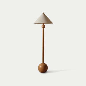 Minimalist Robbie Wood Floor <b>Lamp</b> Led Light Home Living Room Bedroom <b>Study</b> Villa Soft Furnishings Showroom Lighting - Product Image 1