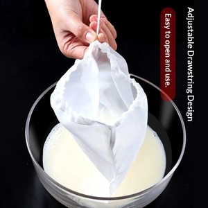 Sac filtrant en coton pour lait de soja, <span class=keywords><strong>tissu</strong></span> gazeux ultra-fin, multifonctionnel pour la cuisine - Product Image 3