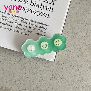 Jepit rambut jeli matte lucu, jepit rambut beruang kelinci warna gradien - Product Image 4