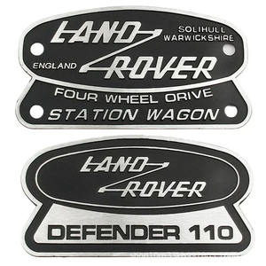 Emblema Adhesivo para la Parte Delantera y Trasera del Automóvil, Accesorios para <span class=keywords><strong>Land</strong></span> <span class=keywords><strong>Rover</strong></span> DEFENDER 110 Defender SOLIHULL INGLATERRA 2015 Decoración - Product Image 6