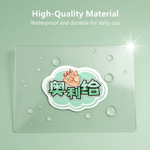 Pegatinas de vinilo, pegatinas holográficas impresas, etiquetas de viaje personalizadas con adhesivo fuerte, pegatinas troqueladas personalizadas reutilizables - Product Image 4