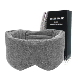 Aofit Bandeau de sommeil de luxe respirant, bandeau confortable, masque de sommeil, masque pour les yeux en coton - Product Image 1