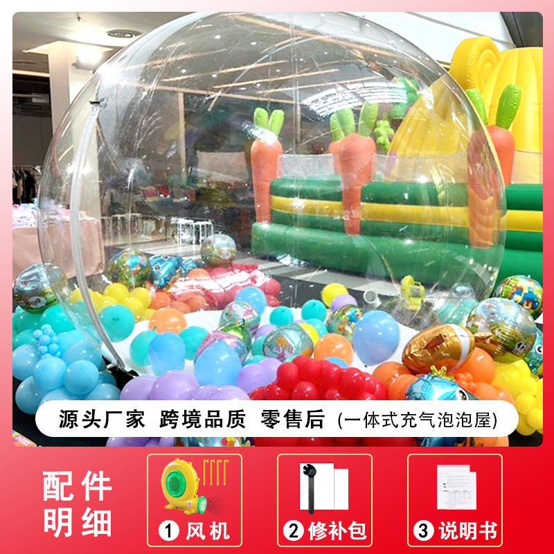 Maison à bulles avec diamètre 3m - 5 personnes ou plus