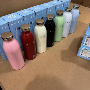 Smef Stainless Steel Water Bottle 500Ml Insulated For <b>Hot</b> Cold Drinks Travel Sports Office Use - Product Image 2