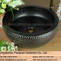 Jingdezhen — lavabo de salle de bains marocain, en céramique de haute qualité, art moderne fait main, nouveauté