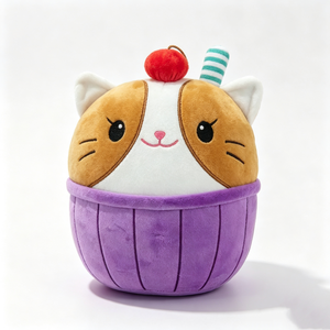 Peluche chat personnalisée sur le thème des desserts, peluche chat cupcake, peluche chat sur le thème de la nourriture, adorable peluche chat sur le thème des desserts - Product Image 3