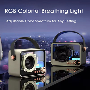 Professional Outdoor Party Box <strong>Speaker</strong> Dual Bass Subwoofer LED Light Karaoke For <strong>Stage</strong> DJ Concert Sound <strong>System</strong> - Product Image 2