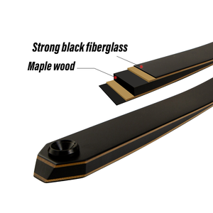 <span class=keywords><strong>Prix</strong></span> FOB Stratification d'<span class=keywords><strong>arc</strong></span> <span class=keywords><strong>de</strong></span> <span class=keywords><strong>chasse</strong></span> classique <span class=keywords><strong>de</strong></span> 62 pouces avec Dymond Wood Riser Bamboo Core Limbs T \ D Recurve Bow - Product Image 4