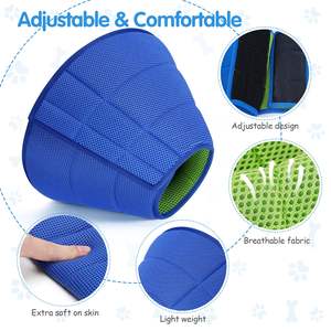 Cono de Recuperación para Mascotas, Moderno, Sólido y Suave, con Ajuste de Tamaño, de Tela No Tejida, para Gatos y Perros, <span class=keywords><strong>Collar</strong></span> Postoperatorio - Product Image 3