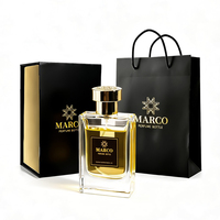 Flacon de parfum rectangulaire transparent de luxe 50 ml 100 ml avec bouchon, vente en gros de flacons de parfum en spray