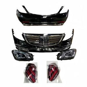 ชุดแต่งรอบคันสำหรับ Mercedes-Benz <span class=keywords><strong>S</strong></span>-Class W222 อัพเกรดเป็นสไตล์ <span class=keywords><strong>Maybach</strong></span> - Product Image 3