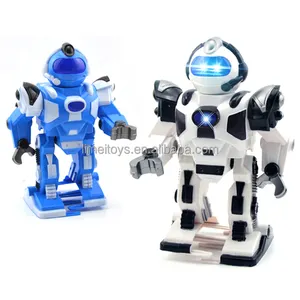 疯狂战斗机玩具机器人走路玩具有光有声儿童玩具电子机器人