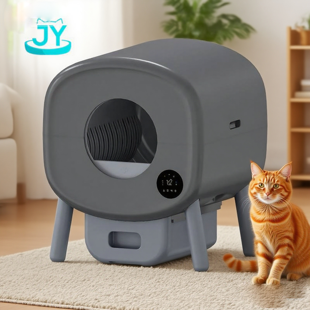 Automatic Litter Box App Control Multiple Cats Safety Sensors Protection Odor Control Self Cleaning Cat Litter Box