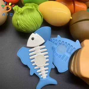 Ensemble de jouets de simulation de découpe pour jeu d'imitation, fruits, légumes et fruits de mer à mélanger, jouets éducatifs de cuisine pour jeu de rôle - Product Image 4