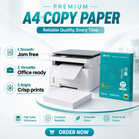Kertas Fotocopy A4 70gsm Putih Berkualitas, Cocok untuk Penggunaan Sehari-hari