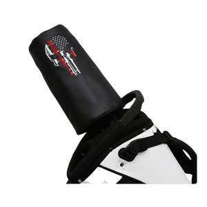 Hochwertige PU-Leder Golf Kopf bedeckung Custom Logo Stickerei/Druck Lauf abdeckung für Fahrer und Holz Golf - Product Image 5