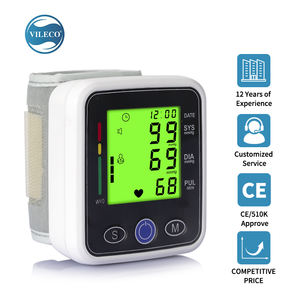 Monitor bp recarregável pulso, monitor profissional totalmente automático da pressão arterial 2021 - Product Image 4