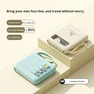 Biểu Tượng Tùy Chỉnh Mini 20000MAh Không Thấm Nước Li-Polymer Pin Ngân Hàng Điện Đèn Flash Sạc Công Suất Cao Type-C Đầu Vào/Đầu Ra 10W Đầu Ra - Product Image 5