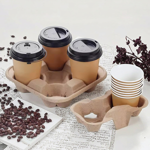 Logo imprimé personnalisé biodégradable écologique Offre Spéciale 4/7/8/9/10/12oz gobelets en papier jetables <span class=keywords><strong>à</strong></span> double paroi <span class=keywords><strong>lait</strong></span> thé café - Product Image 2