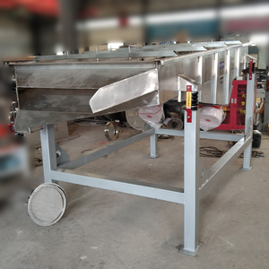 Máquina de Cribado Vibratorio Lineal Industrial, Tamizado de Polvo, Procesamiento de Partículas, Dos Motores de Vibración, Acero Inoxidable, Alto Rendimiento - Product Image 1