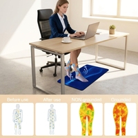 Tapis de mise à la terre en fibre d'argent, vente en gros d'usine, pour soulager la fatigue, tapis conducteur pour la maison, le bureau et la chaise de bureau