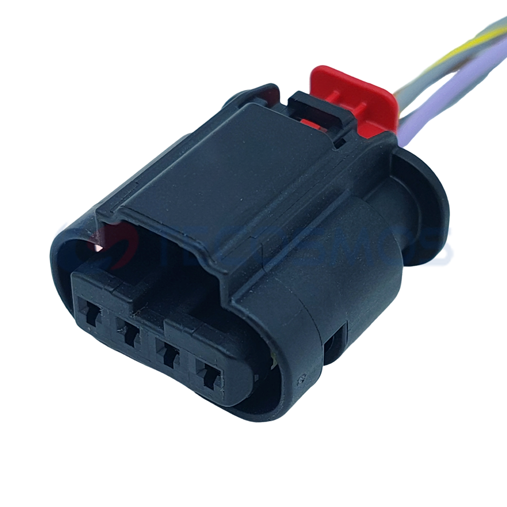 Auto Part Ignition Coil Plug Oxygen Sensor Socket Suitable for Volkswagen 4-pin Female CT4-0048M-2