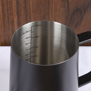 Bollitore da Caffè Moderno Nero in Acciaio Inox 304 con Beccuccio Sottile da 600 ML, Stile Vintage Gooseneck per Caffè Pour-Over - Product Image 4