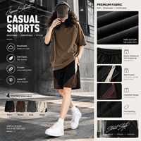 Shorts de course pour hommes avec doublure en mesh, stock en gros, shorts de plage en polyester uni avec impression de lettres.