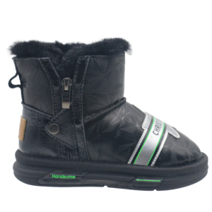 YL-1963 Botas de Nieve para Niños al por Mayor, Negras, Modernas, Unisex, Térmicas, Cálidas, para Invierno - Product Image 2