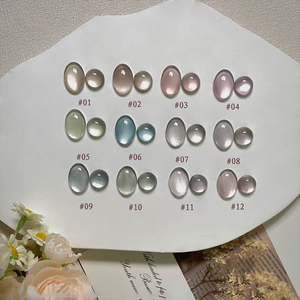 AILANUO verano nueva tendencia 12 colores vegano ecológico Jelly Cat Eye Gel polaco salón de uñas Nail Art Kit no tóxico UV Gel personalizado - Product Image 3