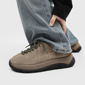 Nouvelle Arrivée 2026 – Sandales Birkenstock Homme en Daim à Semelle Épaisse, Style Rétro Décontracté, Bout Rond, à Lacets, Polyvalentes, Confortables, Durables et Élégantes - Product Image 4