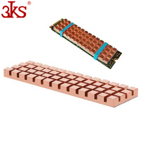 Adhésif conducteur thermique de radiateur de refroidisseur de radiateur de cuivre pour M.2 NGFF 2280 PCI-E NVME SSD