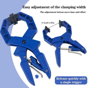 OEM Customizable Tungsten Steel and Nylon Woodworking <b>Clamp</b> with Plastic Handle Industrial & DIY Grade Automotive <b>Clamp</b> - Product Image 4