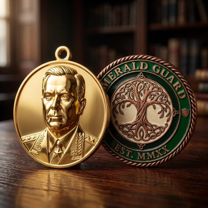 Moneda Conmemorativa de Metal Personalizada de Alta Calidad, Grabado de Logotipo 3D, Baño de Oro, Moneda de Colección, Recuerdo Exclusivo - Product Image 1