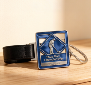 Etiqueta de Metal Personalizada con Logotipo OEM para Bolsa de Golf, Etiqueta de Zinc Grabada para Membresía de Club, Etiqueta de Equipaje, Regalo Personalizado para Torneos, MOQ Bajo - Product Image 3
