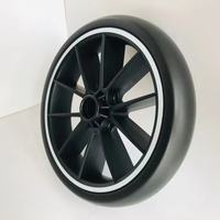 Roue en mousse EVA de 7 pouces pour poussette bébé, avec moyeu en plastique, capacité de charge de 50-60 kg