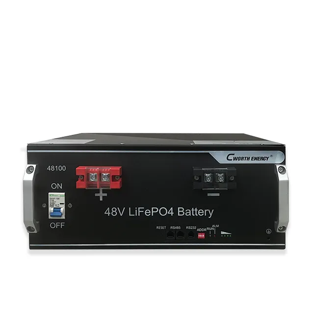 Systèmes de stockage d'énergie solaire Batteries au lithium Pack 24V 48V 100ah 200ah 2,5 kw 5kw