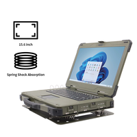 Terminal de Comando Móvil Industrial de 15.6 Pulgadas, Totalmente Resistente, IP65, Impermeable y a Prueba de Polvo, Montado en Vehículo, con Procesador Intel