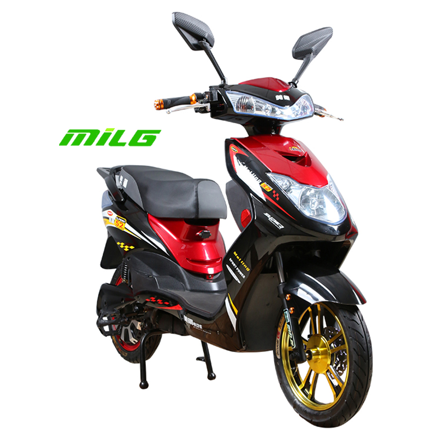 MiLG Elettrico Ad Alta Velocità Del Motociclo CKD SKD Anteriore e Posteriore freno a Tamburo 60v 48v 1500 Watt Scooter Elettrico ciclomotore per la Vendita