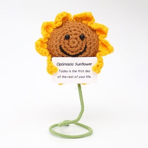 Vente en gros d'abeilles en peluche douces tissées à la main, DIY, pour l'artisanat artistique, en textile personnalisé, pour le soutien émotionnel, décoratives, objets de collection, cadeaux et décoration intérieure - Product Image 3