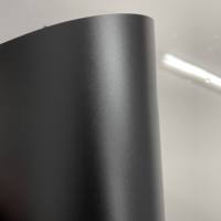 Feuille de plastique à bas prix, épaisseur 0,5 mm, finition brillante mate noire, feuilles rigides en PVC pour l'impression